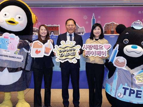 Tap into Taipei (탭 인투 타이베이)! 타이완과 한국의 인기 마스코트, 슝잔과