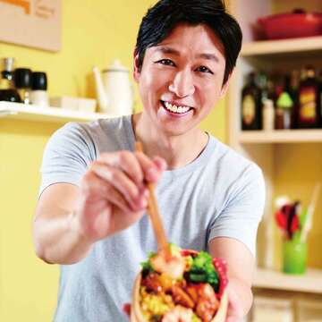 日本型男主廚MASA希望大家可以帶著輕鬆愉快的心情，快樂下廚。（圖／日日幸福提供）