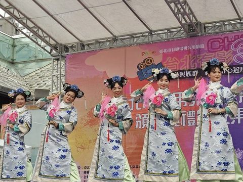 社區大學帶來一系列精彩表演，為典禮增添光彩(圖片來源：臺北市政府觀光傳播局)