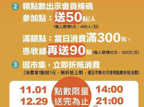 2024出口音樂節點數放送規則(圖片來源：臺北大眾捷運股份有限公司)