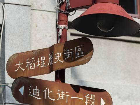 舊城區擁有許多歷史文化資產，是今年度北市府推動的重點觀光區域。（攝影 /潘俊霖）