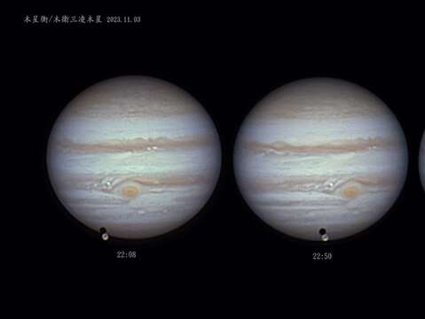 天文館12月主題導覽介紹木星衝與冬至。(圖片來源：臺北市立天文科學教育館)
