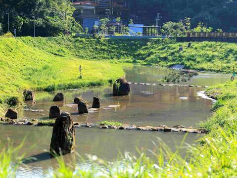 「金瑞治水園區｣是內湖區的第二座滯洪池(圖片來源：臺北市政府工務局水利工程處)