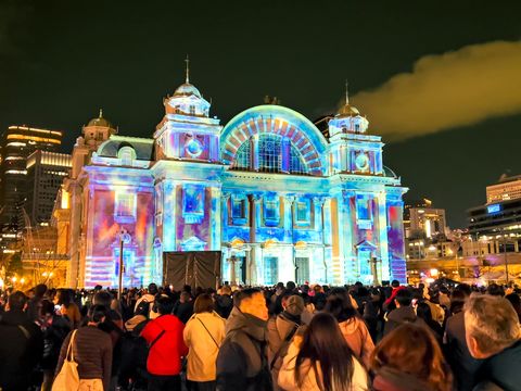 「大阪光之饗宴」是日本冬季年度盛事之一，每年均吸引大批國內外旅客參與。(圖片來源：臺北市政府觀光傳播局)