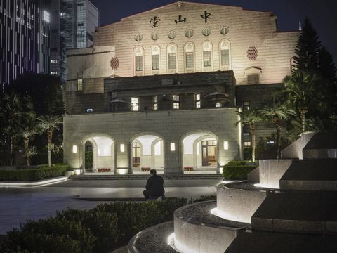 此次主燈區位於中山堂廣場，屆時將有主燈秀及豐富舞台表演 （圖為臺北市中山堂管理所提供）
