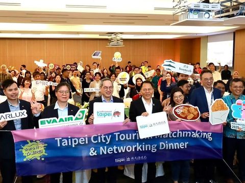 臺北市率業者赴「2024 MATTA FAIR」馬來西亞國際旅展,積極促進觀光合作。(圖片來源:臺北市政府觀光傳播局)