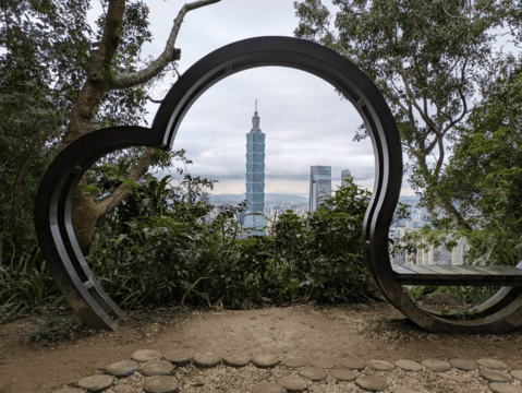 求婚平台(圖片來源：臺北市政府工務局大地工程處)