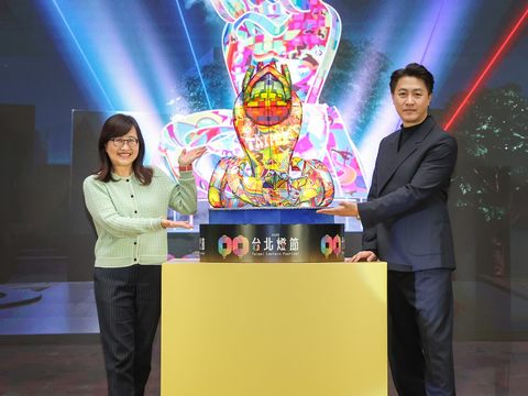 台北燈節2月2日至2月16日於西區登場,並自1月24日提前點亮城市光廊。(圖片來源:臺北市政府觀光傳播局)