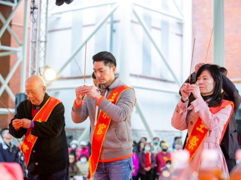 資料照_臺北客家新丁新枝祈福(圖片來源：臺北市政府客家事務委員會)