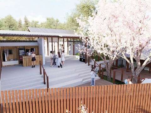 新的設計將擴大了門廳空間(圖片來源：臺北市政府工務局公園路燈工程管理處)