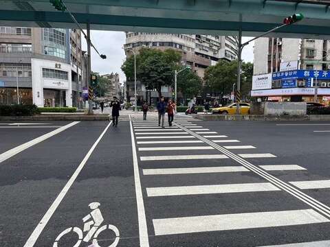 復興南路穿越道(圖片來源：臺北市政府工務局新建工程處)