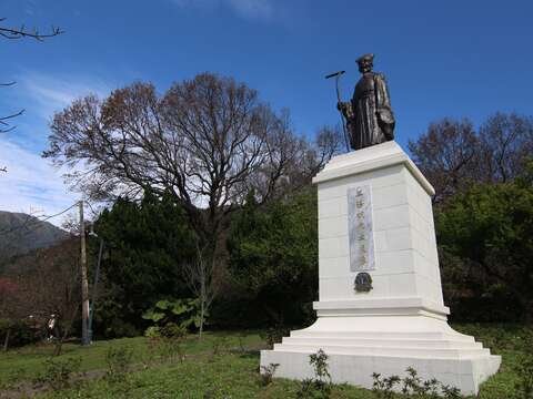陽明公園王陽明銅像(圖片來源：臺北市政府工務局公園路燈工程管理處)