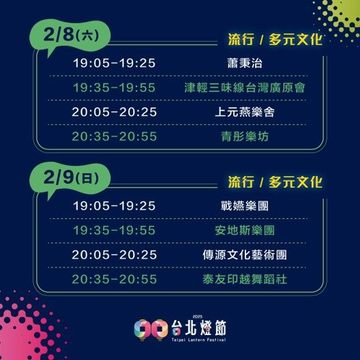 2025台北ランタンフェスティバル 4大展示エリアのランタンが煌めき登場！