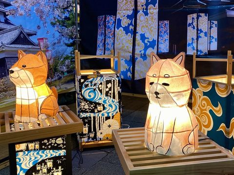 島根縣松江市_秋季風物詩「水燈路」(圖片來源：臺北市政府觀光傳播局)