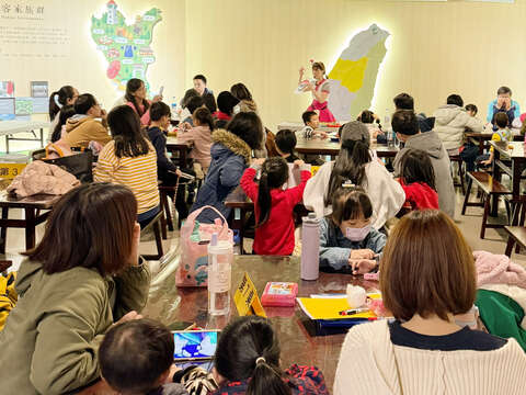 兜兜姊姊講解卡片(圖片來源：臺北市政府客家事務委員會)