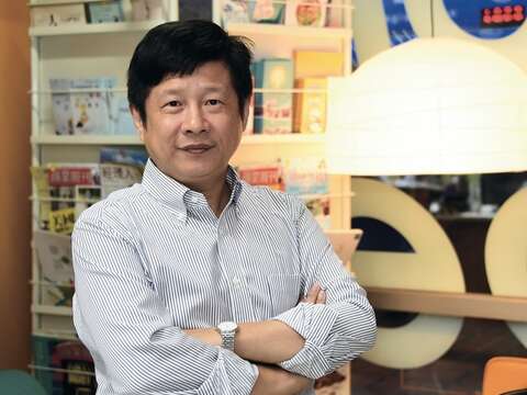 台北市政府產業發展局局長林崇傑期盼與台北市民一起為台北努力。