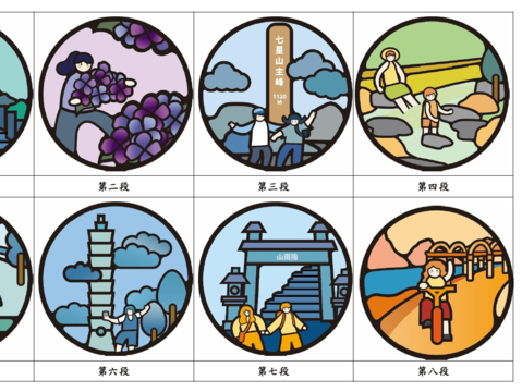 2025寶石手拿牌樣式(圖片來源:臺北市政府工務局大地工程處)