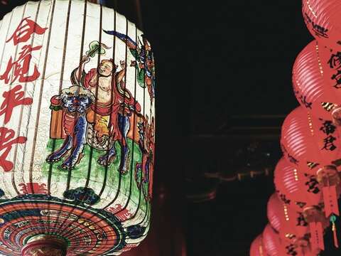 大龍峒樸實及繁華兼具的小區古風，展現台北的風情。（楊智仁攝）