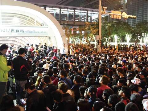 台北捷運在跨年夜的旅客輸運中扮演重要角色。（圖／台北捷運公司提供）
