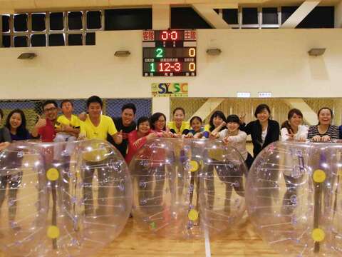 士林運動中心室內泡泡足球活動