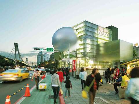 未來藝術中心街景模擬圖。(圖/OMA/ArtefactoryLab©All rights reserved)