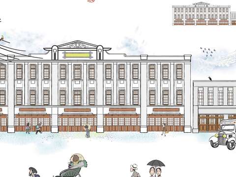 位於台北市延平北路的大千百貨和隔鄰的黑美人酒家都已經修復,但故事語焉不詳。其實在日治時期,大千百貨叫「亞細亞ホテル」,黑美人則是「維特咖啡」,還得落英語加註「Cafe Werther」,在那個時代用片假名和英文是一種「毛斷」(modern)的象徵。
