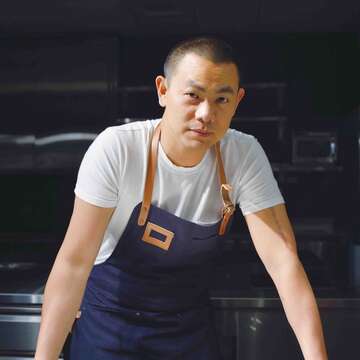 米其林主廚江振誠。（李明宜攝）