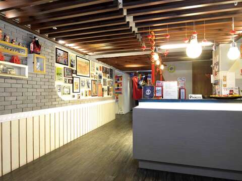 福爾摩莎101青年旅館不追求硬體設施的豪華，而是提供舒適、親切、符合旅客需求的服務。（吳金石攝）