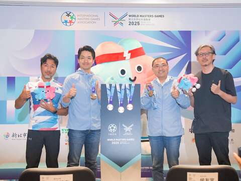 2025雙北世壯運榮獲德國iF設計獎肯定-設計露出記者會(圖片來源:臺北市政府體育局)