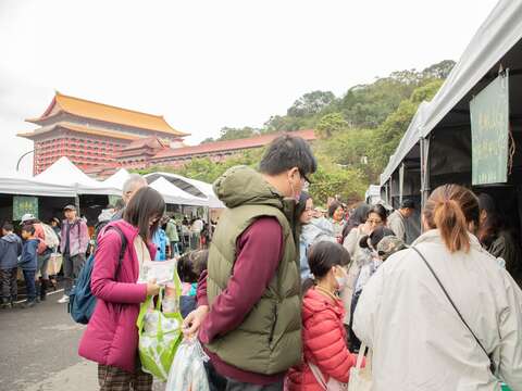 綠色市集(圖片來源：臺北市政府工務局大地工程處)