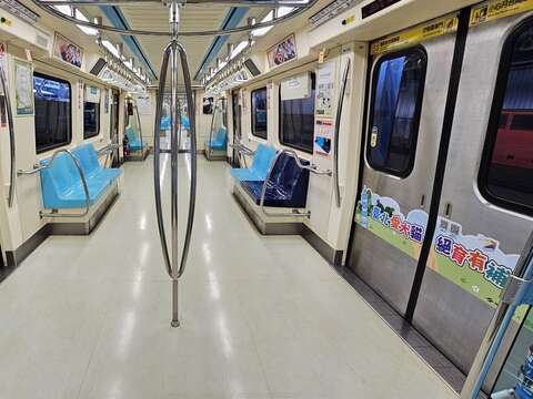 動保教育列車(圖片來源：臺北大眾捷運股份有限公司)