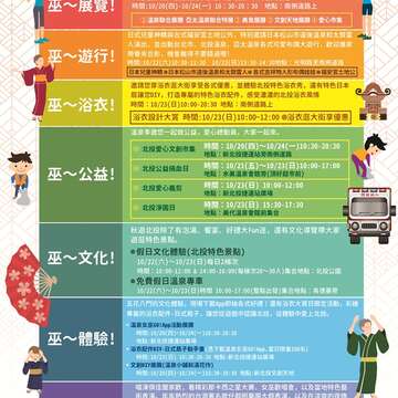 系列活動總表