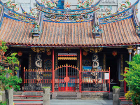 艋舺清水巖祖師廟是電影《艋舺》拍攝地點之一。（林衍億攝）