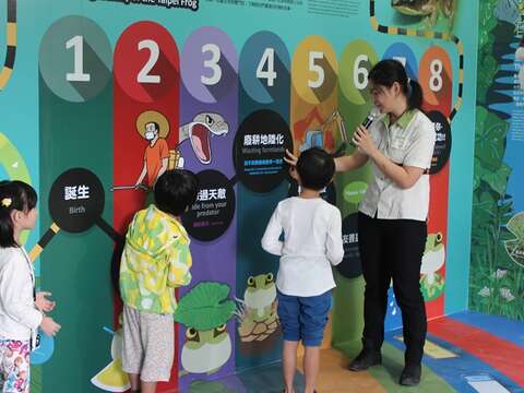 特展別具教育意義的小遊戲