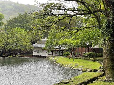 女浴池的景觀(圖片來源：臺北市政府工務局公園路燈工程管理處)