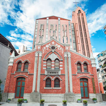 大稻埕長老教會是見證台北歷史的建築之一。（施純泰攝）