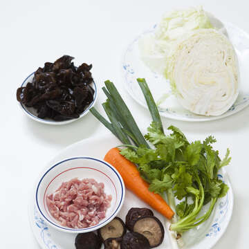 炒炒肉食材