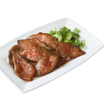 「煎豬肝」得倚靠老經驗,才能炒出外脆內嫩的獨特美味。(李庭歡攝)