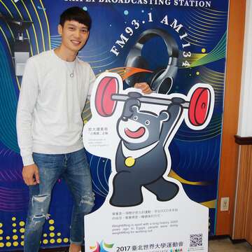 陳宗霖積極爭取2017世大運擊劍項目的參賽資格，把榮耀留在台北