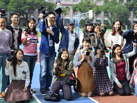 青年記者做足準備，將在2017臺北世大運中，向世界發聲。（圖╱台北市政府觀光傳播局提供）