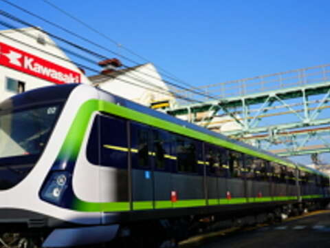 Japanese Factory Holds Inauguration Ceremony for Taichung MRT Trains