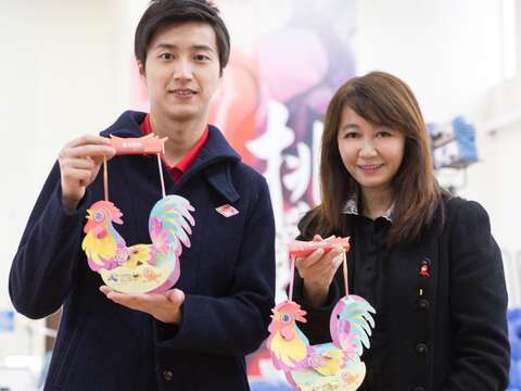 吉事に心ウキウキ 江宏傑が2017台北ランタンフェスティバルのイメージキャラクターに
