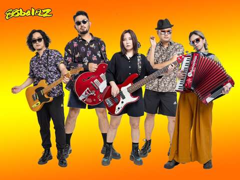 入圍第36屆金曲獎八十八顆芭樂籽樂團將於臺北民歌新浪潮驚喜演出(圖片來源：臺北市政府文化局)