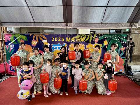 2025點亮沅陵彩燈節x台北燈節 花燈閃耀迎元宵(台北市沅陵商店街促進會提供)