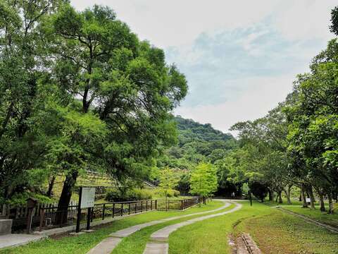 貴子坑水保園區園內步道(圖片來源：臺北市政府工務局大地工程處)