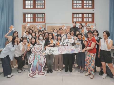 「空間改造模擬」工作坊大合照。(圖片來源：臺北市都市更新處更新經營科)