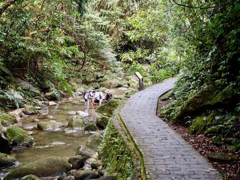 圓覺寺步道(圖片來源:臺北市政府工務局大地工程處)