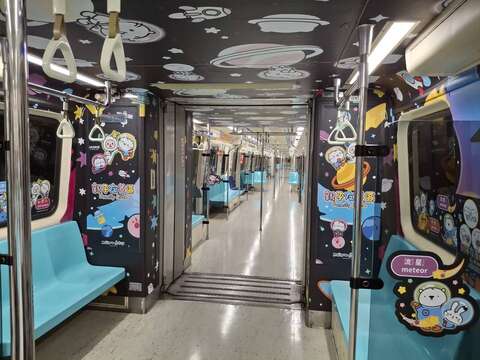 車廂親子友善區(圖片來源：臺北大眾捷運股份有限公司)