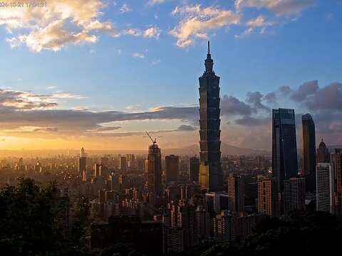 台北101遠景(圖片來源：臺北市政府觀光傳播局)