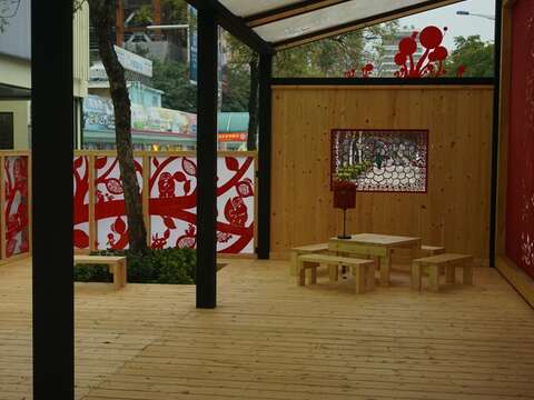 紅蛋區「家」作品台南市續展